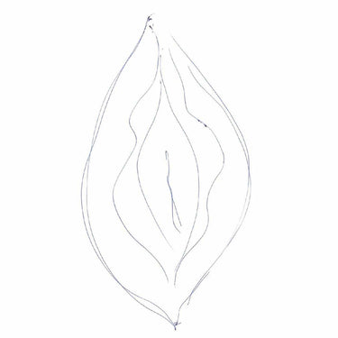 doodle of a vulva